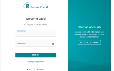 New Patient Portal